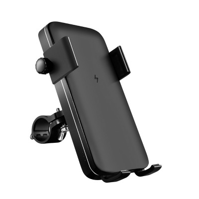 Multifunction Bicycle Handlebar Mobile Phone Holder Wireless Charging Detachable Power Bank