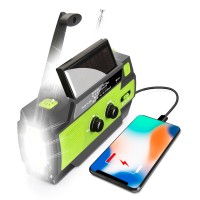 USA Hot Hurricane Emergency Solar Panel Power Bank PowerBank for Cellphone