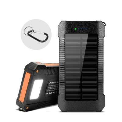 New Model Solar Power Bank 2020 Waterproof 20000mah Solar Phone Charger, Solar Energy Powerbank