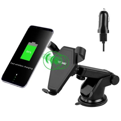 New design latest mobile accessories super fast charging  multiple wireless car phone holder car phone mount car charger